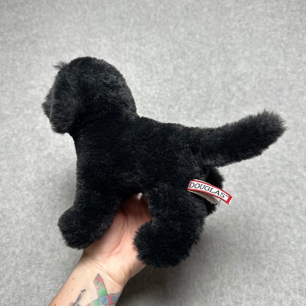 Douglas Dog Black Lab Puppy Plush Stuffed Animal 3997 8 inch